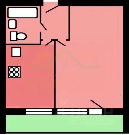 1-к кв. Москва 2-я Вольская ул., 26 (34.5 м) - Фото 2