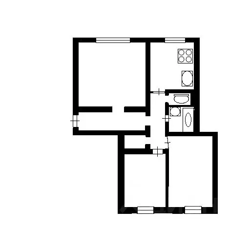 3-к кв. Астраханская область, Астрахань ул. Савушкина, 27 (66.0 м) - Фото 1