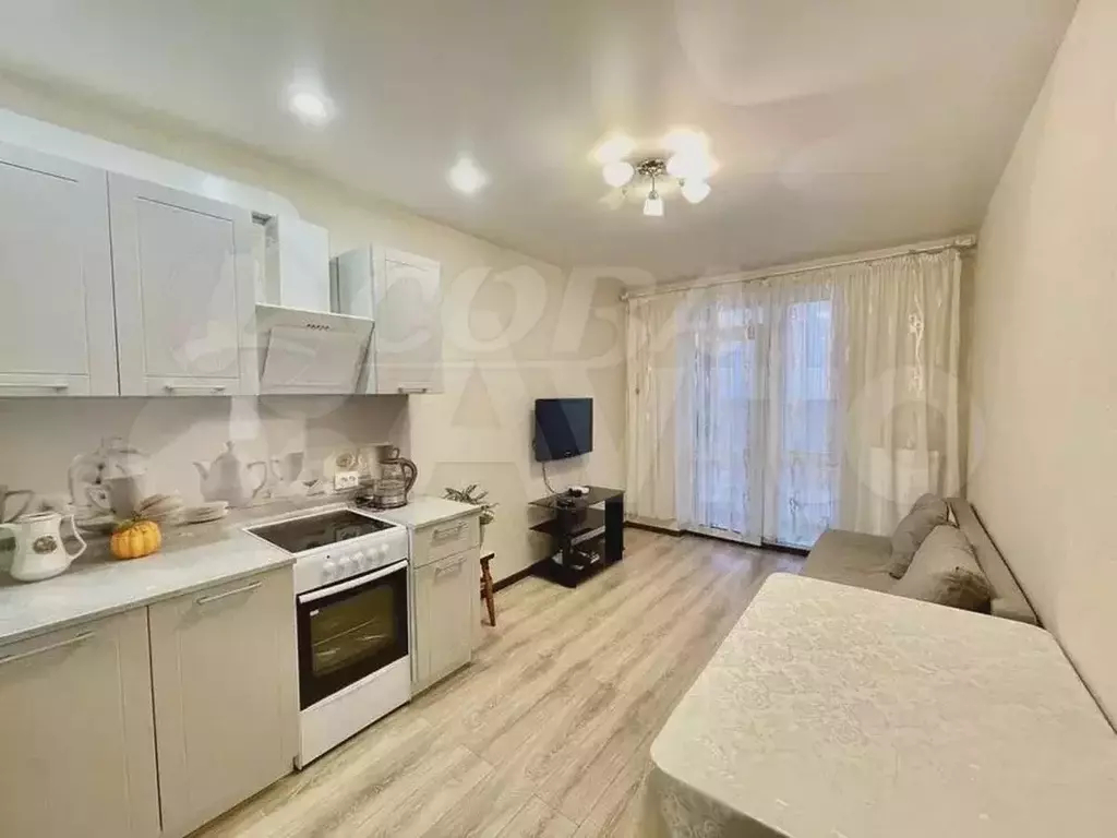 1-к. квартира, 40 м, 8/14 эт. - Фото 1