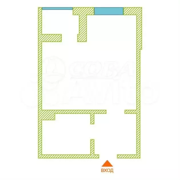 Квартира-студия, 30 м, 2/17 эт. - Фото 0