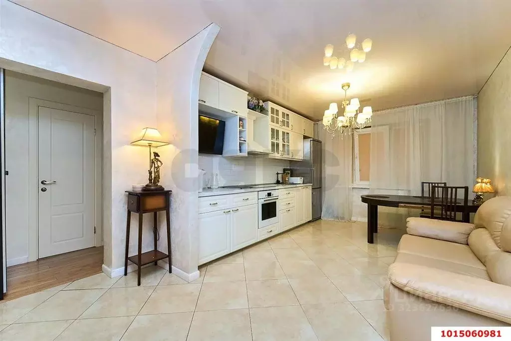 2-к кв. Краснодарский край, Краснодар Московский мкр, ул. Имени ... - Фото 1