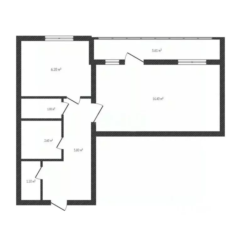 1-к кв. Брянская область, Брянск ул. Лермонтова, 9 (33.1 м) - Фото 0