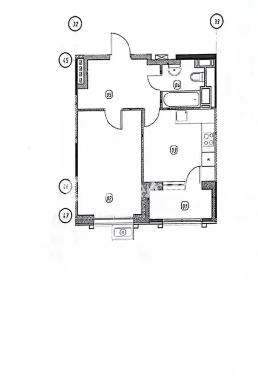 1-к кв. Москва Тайнинская ул., 9 (33.9 м) - Фото 2