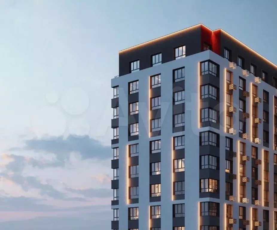 Квартира-студия, 27 м, 12/17 эт. - Фото 1