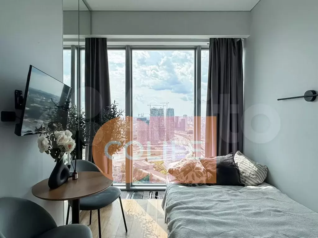 Апартаменты-студия, 13 м, 35/82 эт. - Фото 0