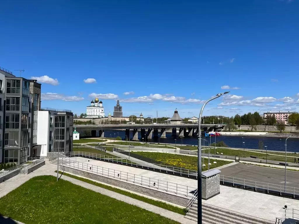 1-к кв. Псковская область, Псков Ольгинская наб., 5А (42.0 м) - Фото 1