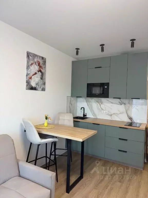 Студия Москва 2-й Нагатинский проезд, 2/3 (20.0 м) - Фото 1