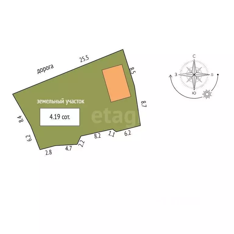 Дом в Ставропольский край, Пятигорск ул. Беленковича (127 м) - Фото 2