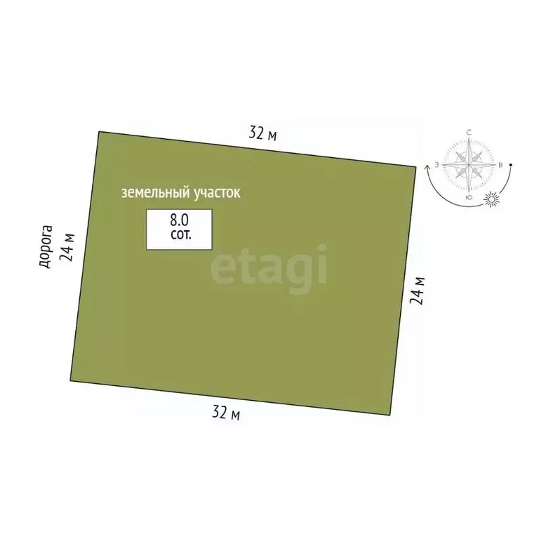 Участок в Тюменская область, Тюменский район, д. Есаулова ул. Светлая ... - Фото 0