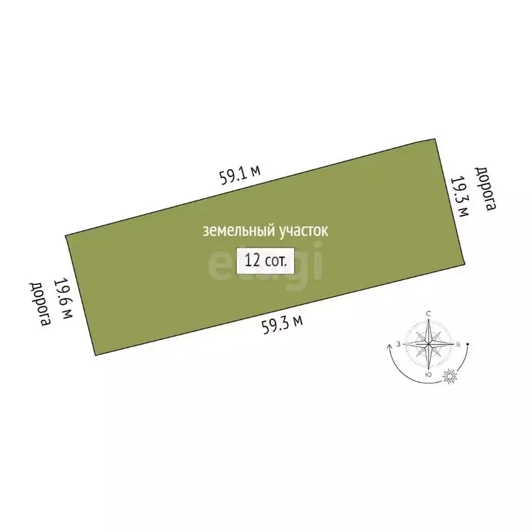 Участок в Крым, Симферопольский район, Родниковское с/пос, Содружество ... - Фото 2