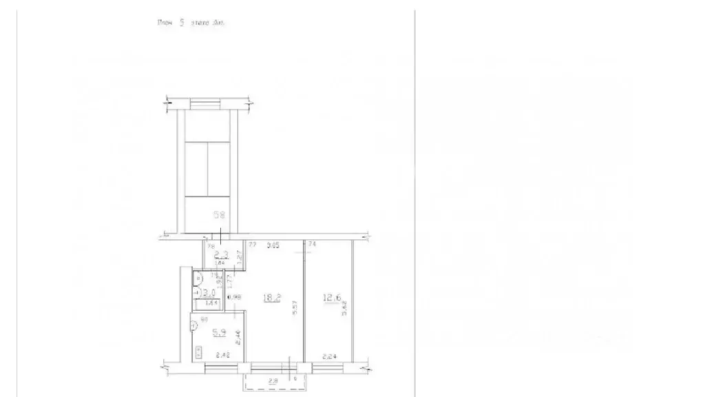 2-к кв. Самарская область, Самара пос. Красная Глинка, 4-й кв-л, 2 ... - Фото 2