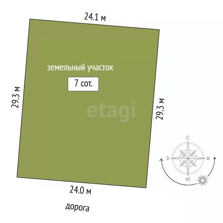 Участок в Тюменская область, Тюменский муниципальный округ, д. ... - Фото 2