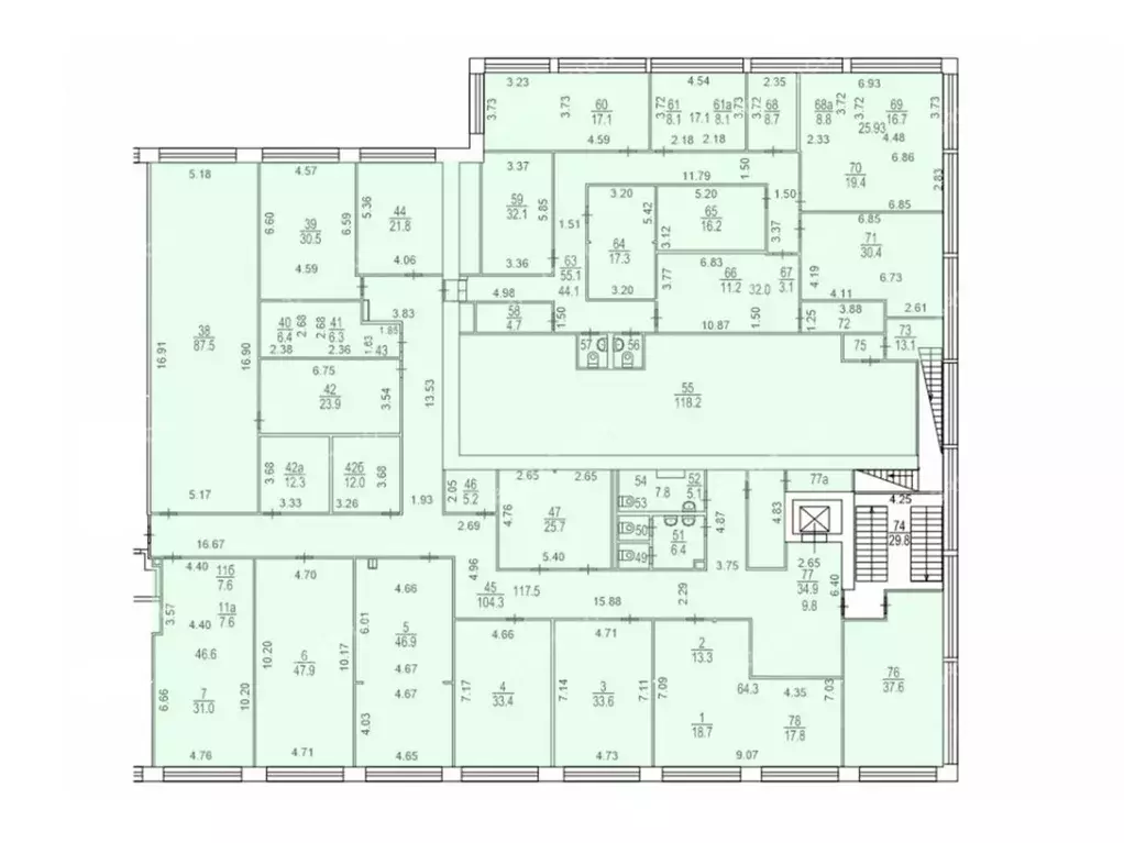 Офис в Москва 2-я Хуторская ул., 38АС8 (915 м) - Фото 2