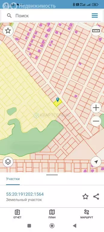 Участок в село Пушкино, Степная улица, 35 (10 м) - Фото 0