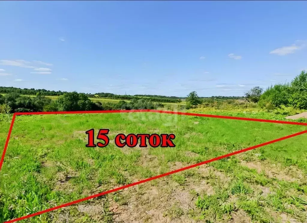 Участок в Калужская область, Село Ферзиково с/пос, с. Ферзиково  (15.0 ... - Фото 1