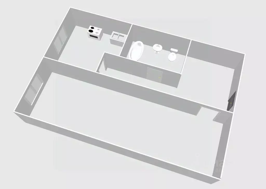 1-к кв. Башкортостан, Уфа ул. Ахметова, 316к1 (32.1 м) - Фото 2