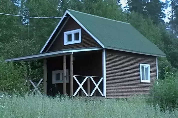 Дом в Карелия, Кондопожский район, Новинское с/пос, Заря СОТ  (60 м) - Фото 0