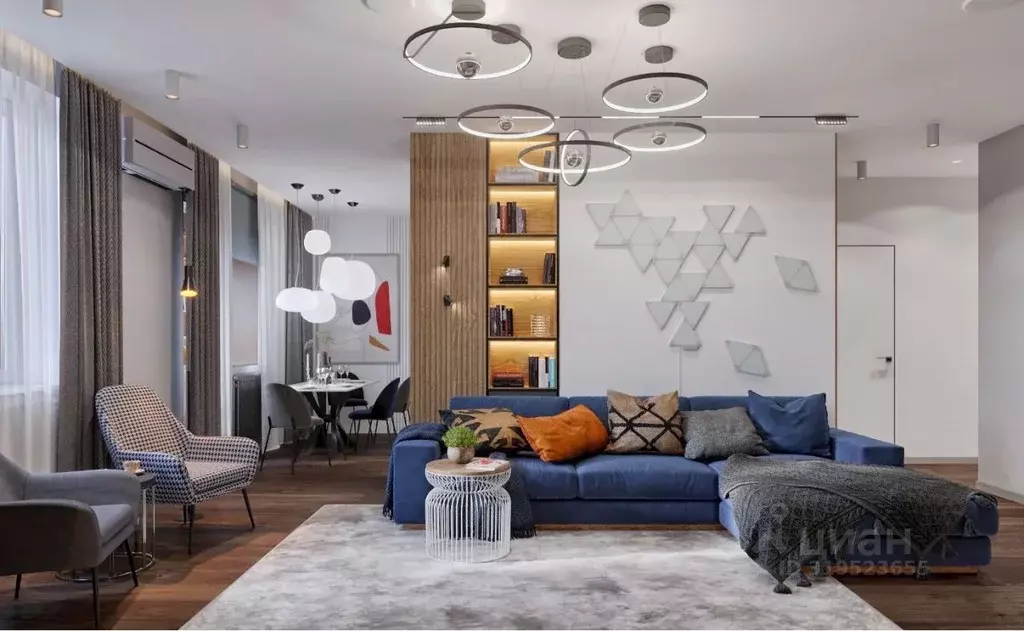 3-к кв. Москва Фестивальная ул., 29 (95.6 м) - Фото 1