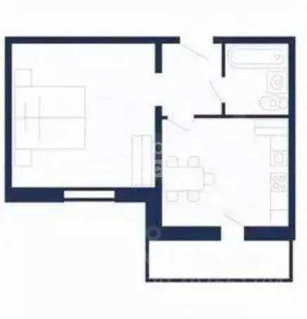 1-к кв. Липецкая область, Липецк пер. Балакирева, 1 (36.9 м) - Фото 2