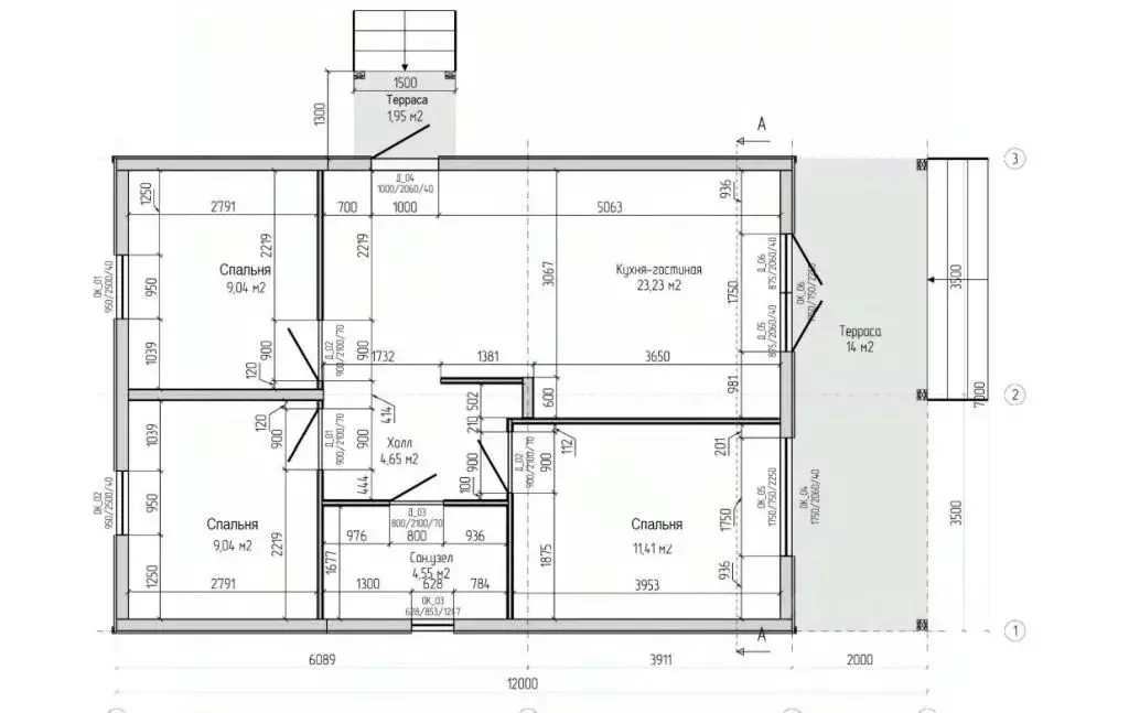 Дом в Омская область, Омский район муниципальный округ, с. Ребровка ... - Фото 2
