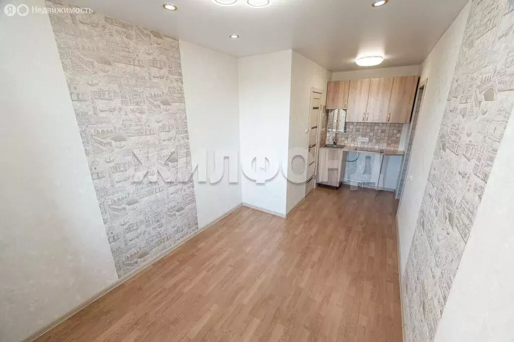 Квартира-студия: Барнаул, улица Антона Петрова, 225 (13.9 м) - Фото 1