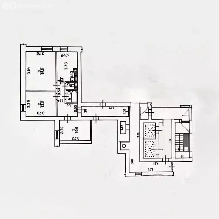 3-комнатная квартира: Санкт-Петербург, Двинская улица, 10к5 (64.5 м) - Фото 0