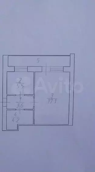 1-к. квартира, 34,5 м, 1/10 эт. - Фото 0