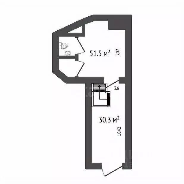 Помещение свободного назначения в Красноярский край, Красноярск ул. ... - Фото 2
