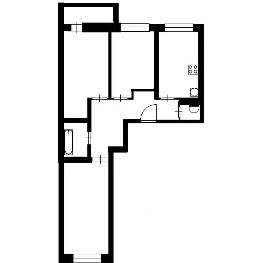 2-к кв. Крым, Керчь ул. Буденного, 4 (44.1 м) - Фото 1