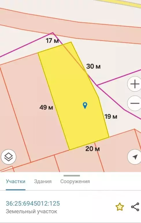 Участок в Воронежская область, Рамонский район, Ступинское с/пос, с. ... - Фото 2