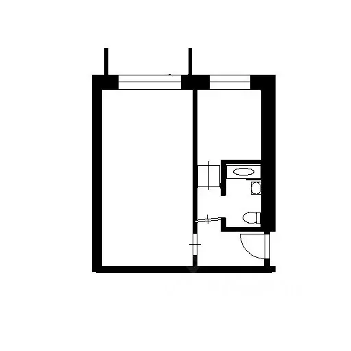 1-к кв. Севастополь просп. Генерала Острякова, 11А (31.0 м) - Фото 1