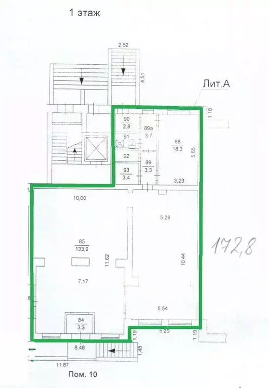 Торговая площадь в Челябинская область, Челябинск ул. Работниц, 72 ... - Фото 2