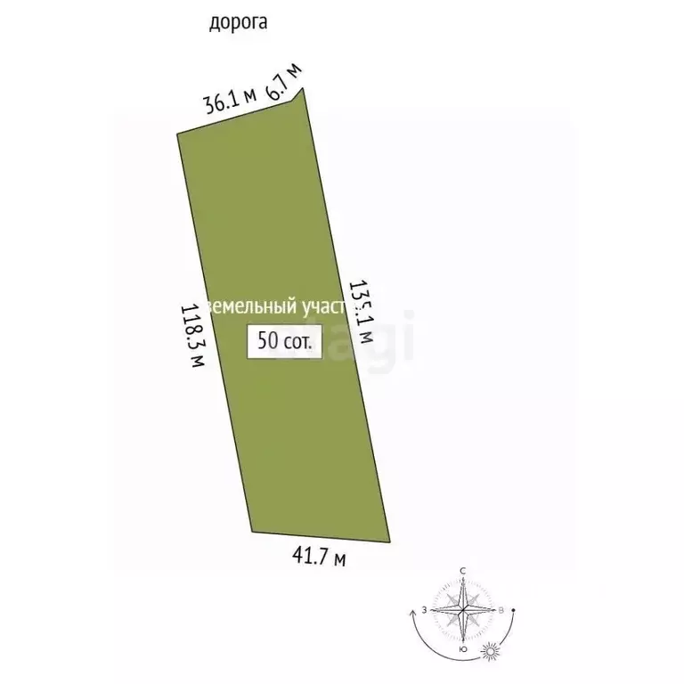 Участок в Крым, Симферопольский район, с. Перово  (5.0 сот.) - Фото 1