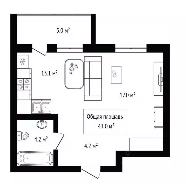 Студия Алтай, Горно-Алтайск ул. Осипенко (41.0 м) - Фото 2