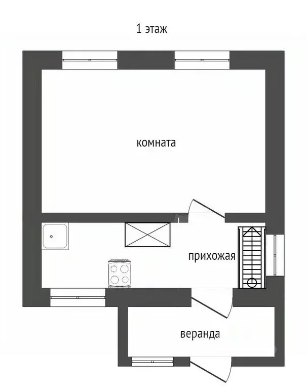 Дом в Тюменская область, Тюмень Три Сосны мкр, ул. Малиновая (45 м) - Фото 1