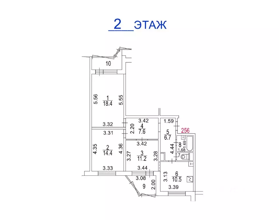 3-к кв. Московская область, Солнечногорск городской округ, Голубое пгт ... - Фото 1