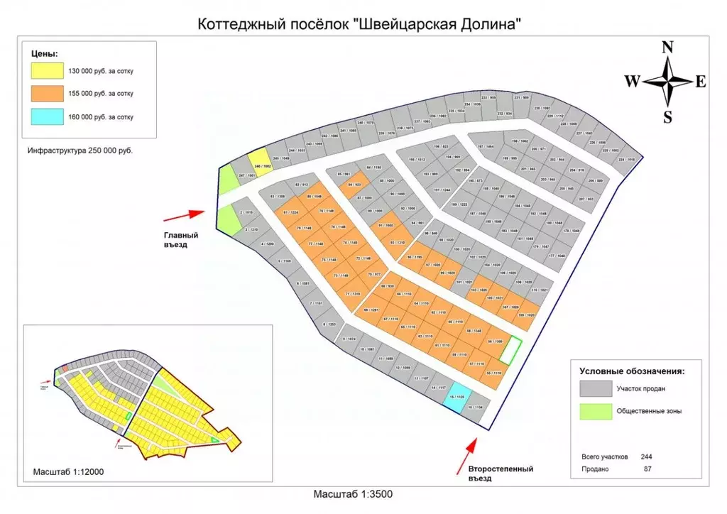 Участок в Московская область, Чехов городской округ, д. Баранцево, ... - Фото 1