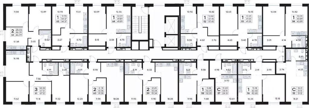 1-к кв. Приморский край, Владивосток Катерная ул., 31/2 (37.45 м) - Фото 2