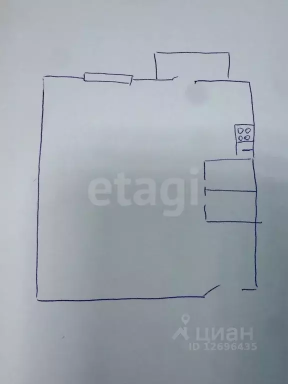 1-к кв. Московская область, Дмитровский муниципальный округ, д. ... - Фото 2