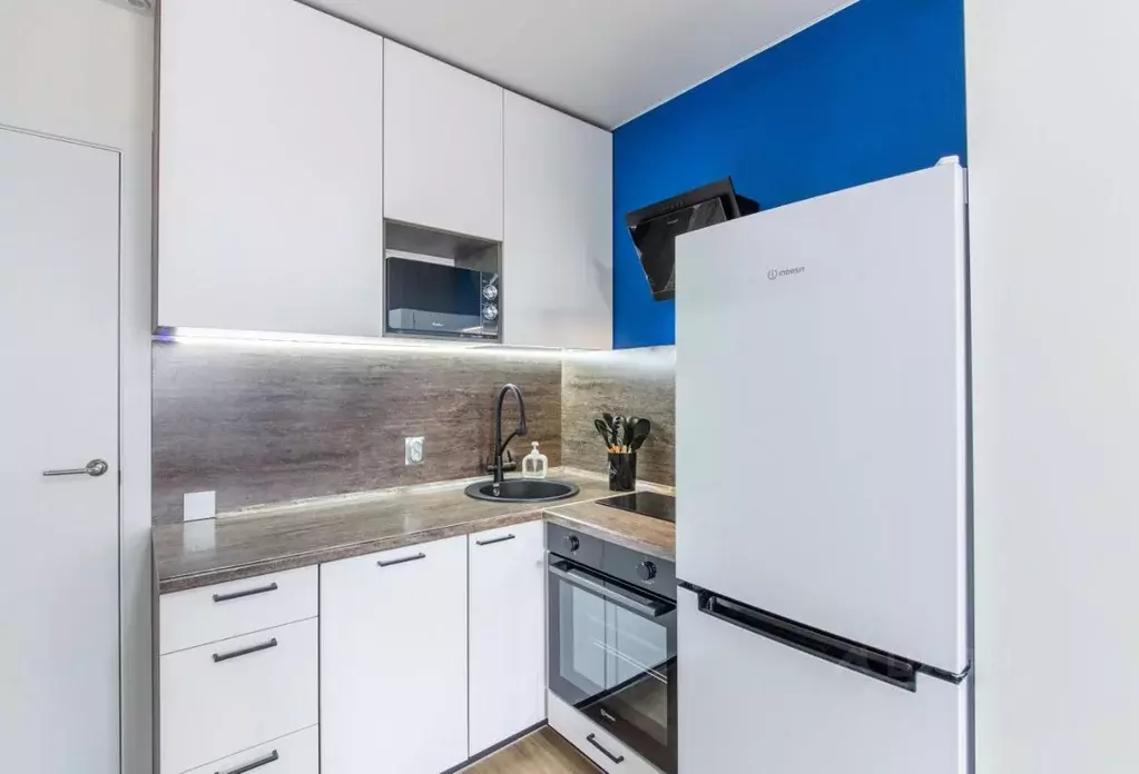 Студия Санкт-Петербург Варфоломеевская ул., 6 (26.7 м) - Фото 1