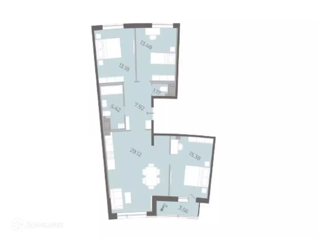 Продаётся 3-к квартира, 87.6 м - Фото 0