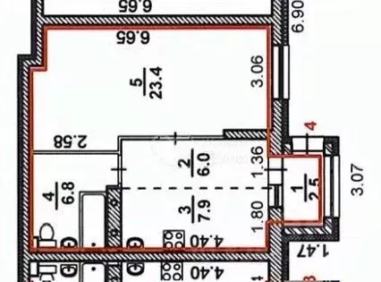 1-к кв. Волгоградская область, Волгоград пос. Ангарский, ул. ... - Фото 2