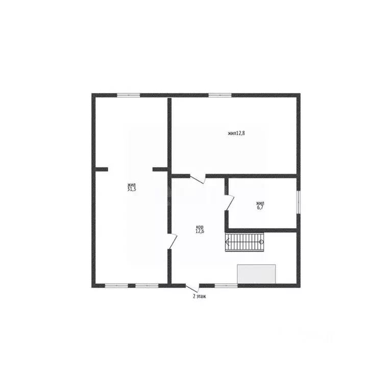 Дом в Адыгея, Майкопский район, Тимирязевское с/пос, пос. Цветочный ... - Фото 2