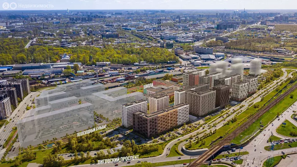 1-комнатная квартира: Санкт-Петербург, жилой комплекс Витебский Парк ... - Фото 1