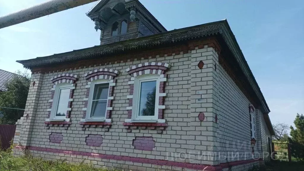 Дом в Нижегородская область, Лысковский район, с. Чернуха Ярмарочная ... - Фото 1