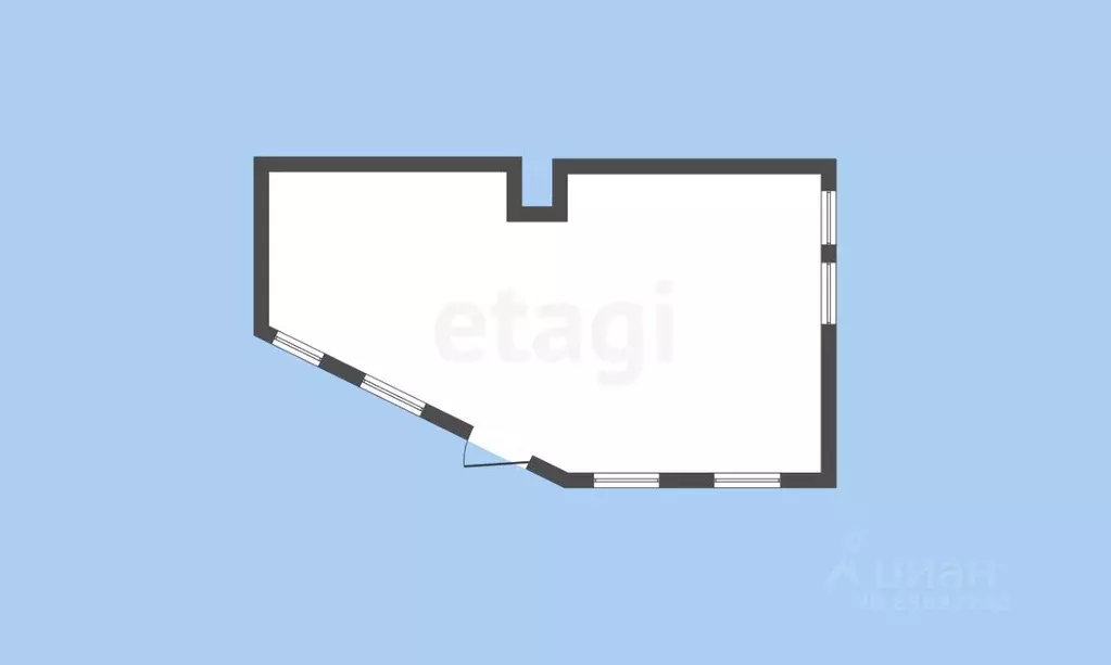 Торговая площадь в Карачаево-Черкесия, Черкесск ул. Доватора, 58 (142 ... - Фото 1