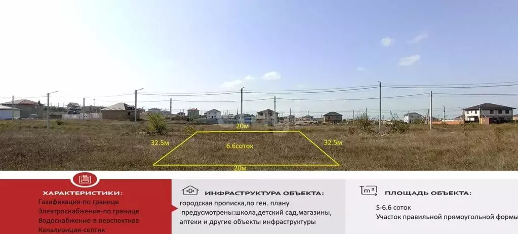 Участок в Крым, Симферопольский район, с. Мирное ул. Вити Коробкова ... - Фото 0