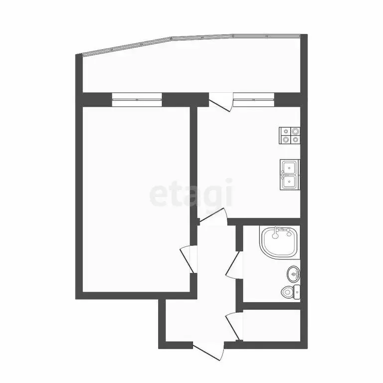 1-комнатная квартира: Саранск, Кочкуровская улица, 11 (39.3 м) - Фото 1