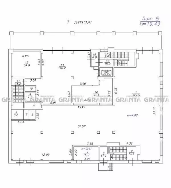 Помещение свободного назначения (4288 м) - Фото 2