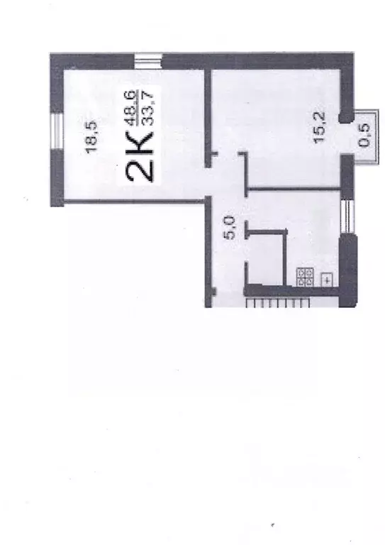 2-к кв. Нижегородская область, Нижний Новгород ул. Героя Рябцева, 26 ... - Фото 2